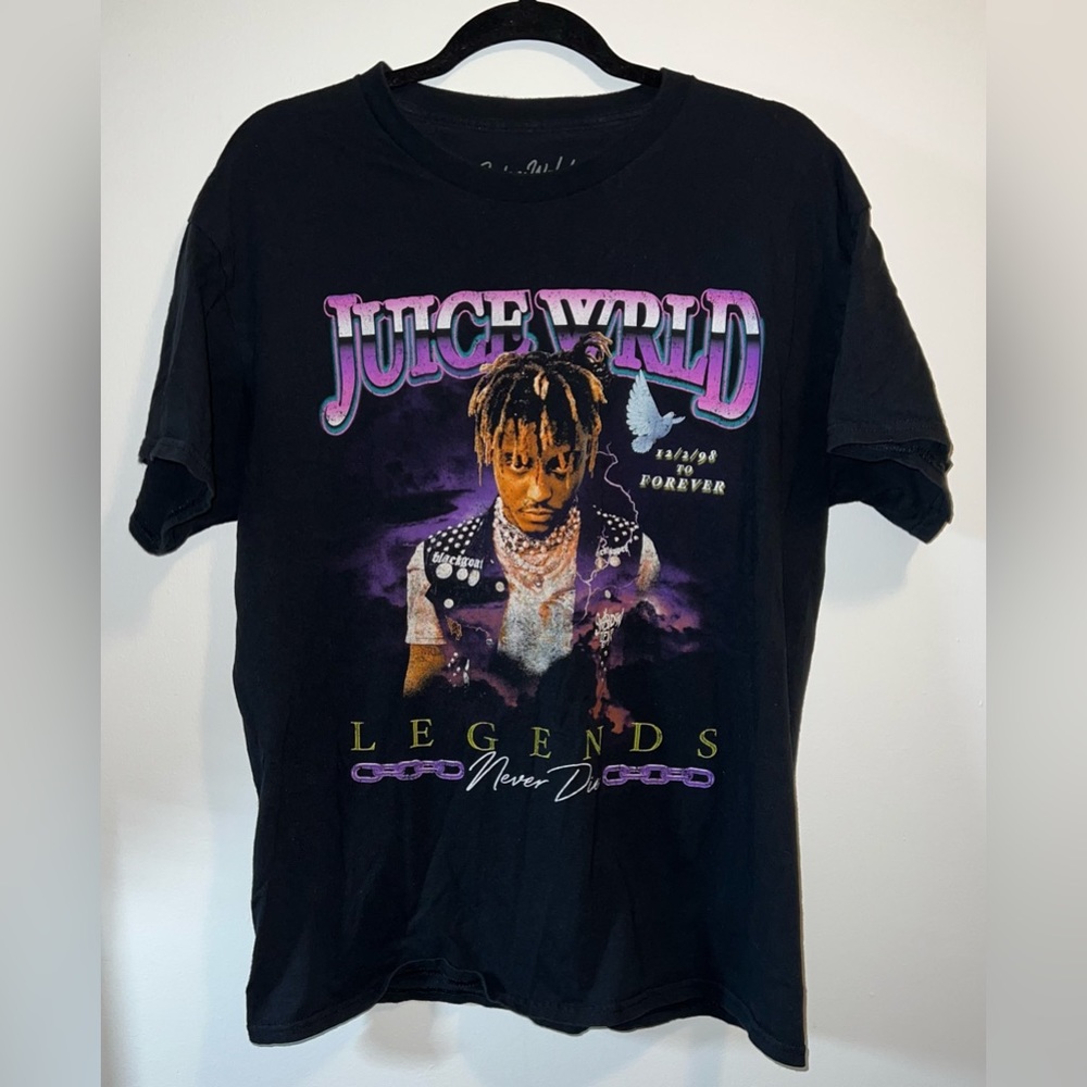 Juice Wrld Graphic Tee, Size: L